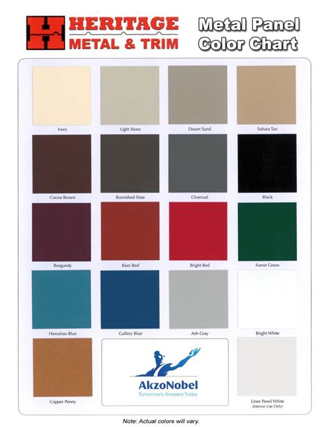 alliance sheet metal|alliance steel color chart.